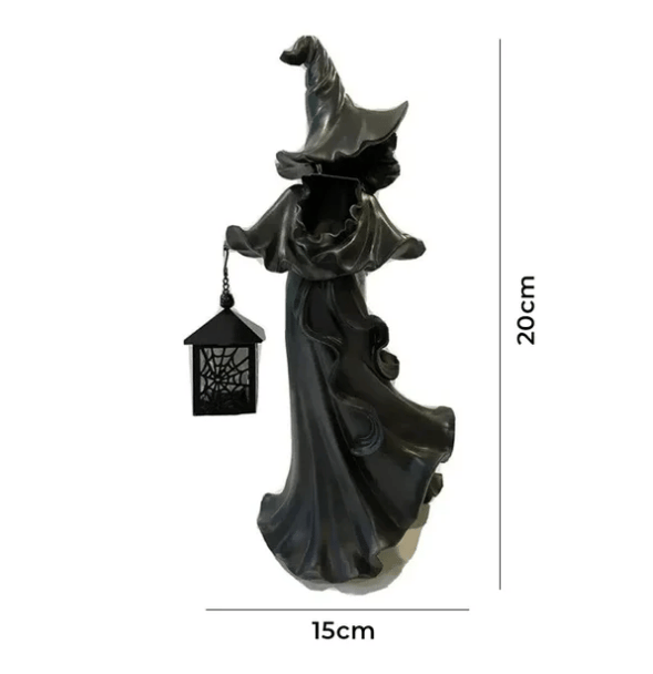 🎃Witch With Lantern Decoration👻