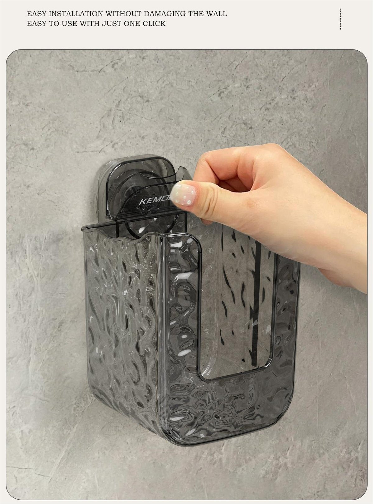 🔥Multifunctional anti-glue glacier pattern tissue box