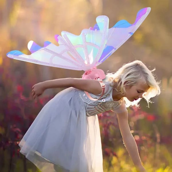 Electric LED Fairy Butterfly Wings (Best gifts for kids, perfect for Festival, Christmas, Halloween)
