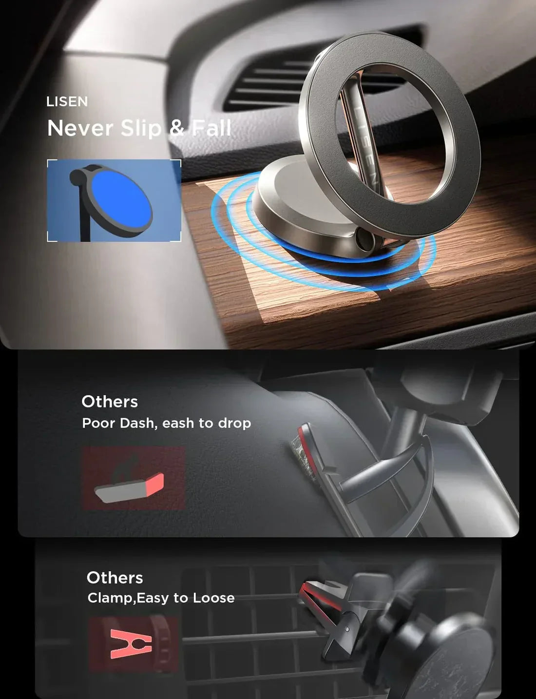 đ„Hot Sale-49% OFFđ„360 Degree Rotation Magnetic Phone Holder