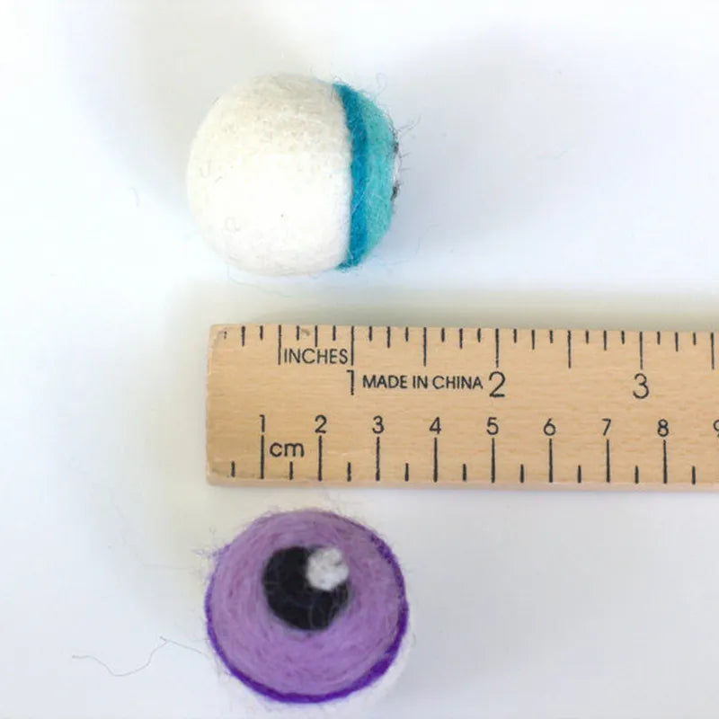 👻Felt Eyeballs- Halloween Monster Eyes