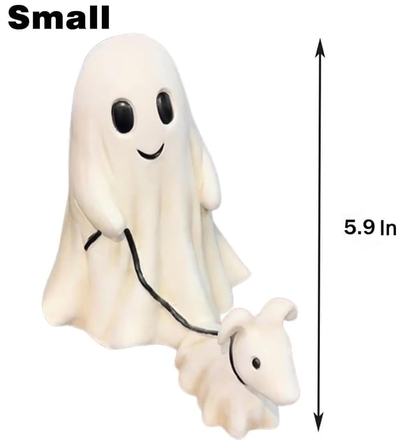 ✨2024 Ghost Walking Dog Statue 👻🔥(Buy more save more)