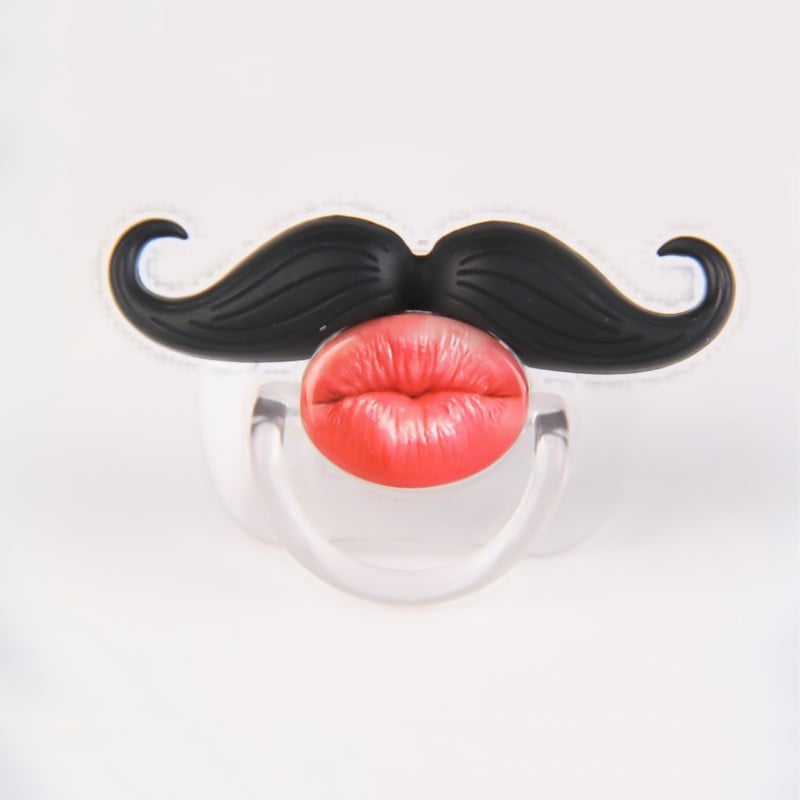 Funny Toddler Orthodontic Mustache Pacifiers for Babies