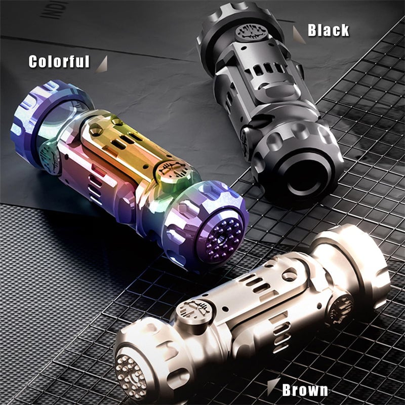 Cool Deformation Ejection Fidget Toy Alloy EDC Fidget Fidget Spinner Creative Stress Relief Toy