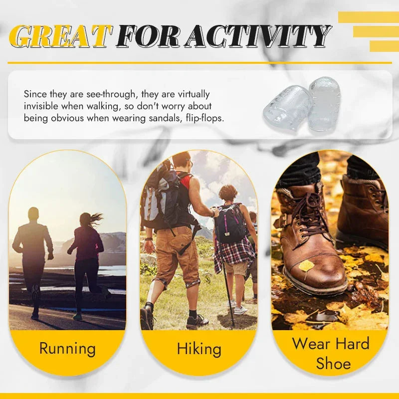 ๐ฅ Silicone anti-friction toe protector