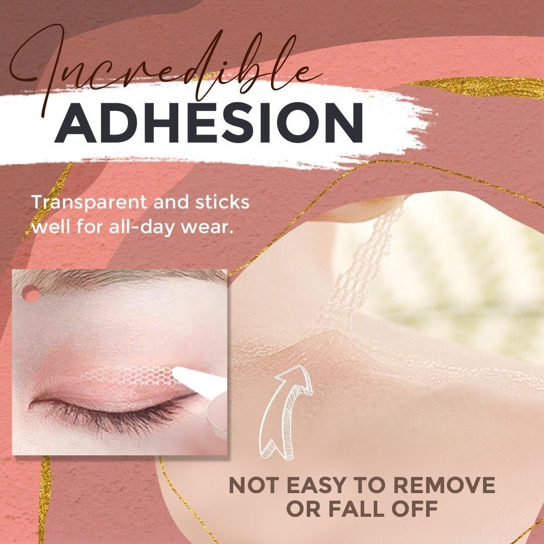 GLUE-FREE INVISIBLE DOUBLE EYELID STICKER(120 STRIPS / PACK)