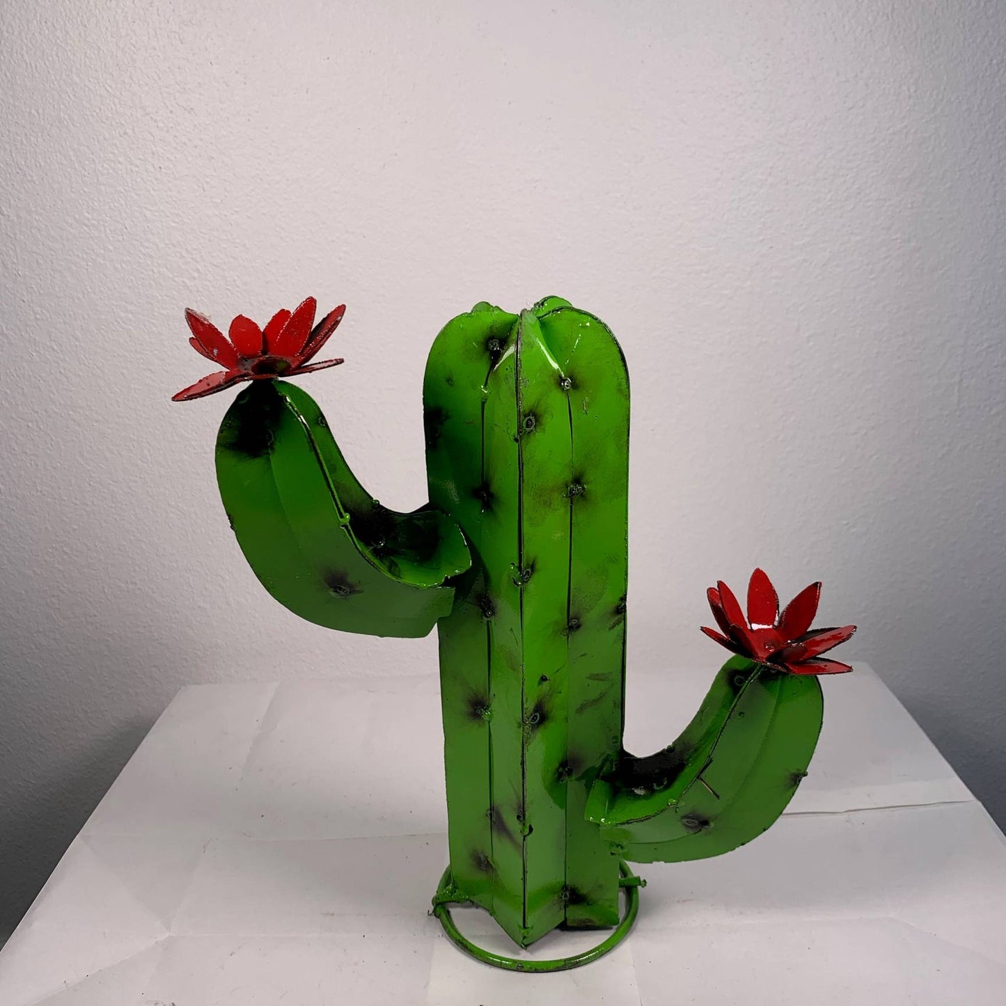 Mini Metal Saguaro Cactus - Garden Artšµ