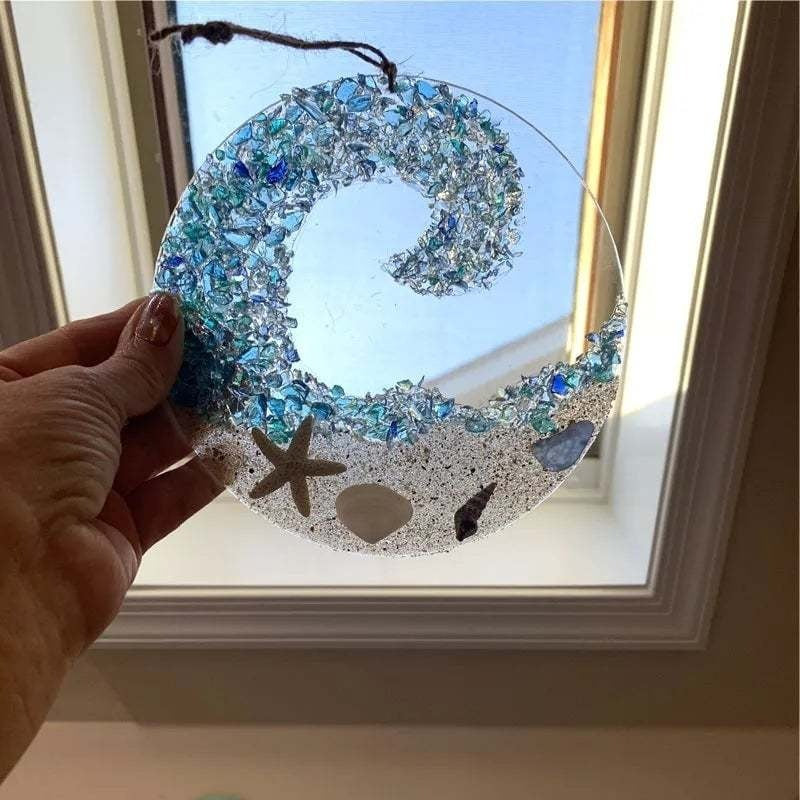 Christmas Tree Beach Ornament