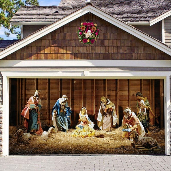 🎄Last Day Sale 49% OFF - Christmas 2024 Reusable Garage Door Decoration