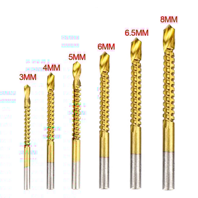 Twist Drill Bit Set Power Tool Accessories(6 Pcs )🔥