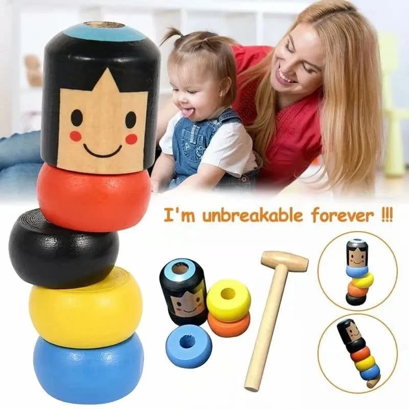 đ„The Magic Wooden Man Who Can't Be Broken Up