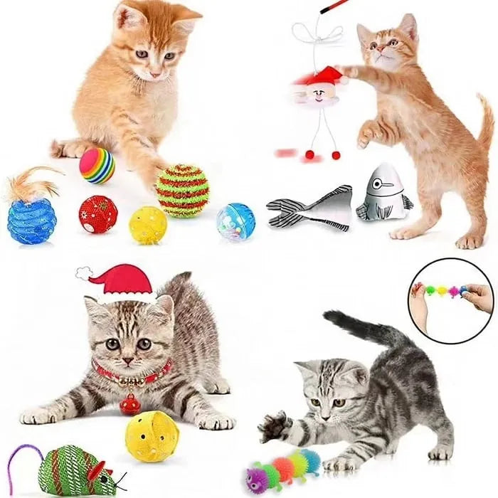 š„Last 48 hours 57% OFF - š±2024 Christmas Countdown Pet Toys Advent Calendar
