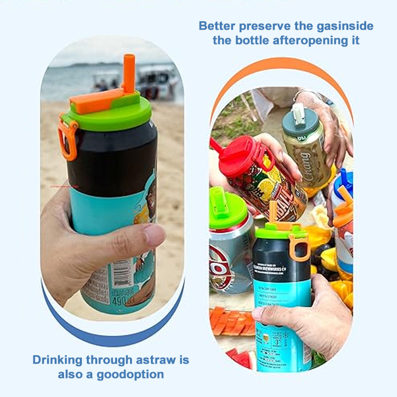 đ„Last day 49% OFF đ„Silicone Straw Soda Can Lid