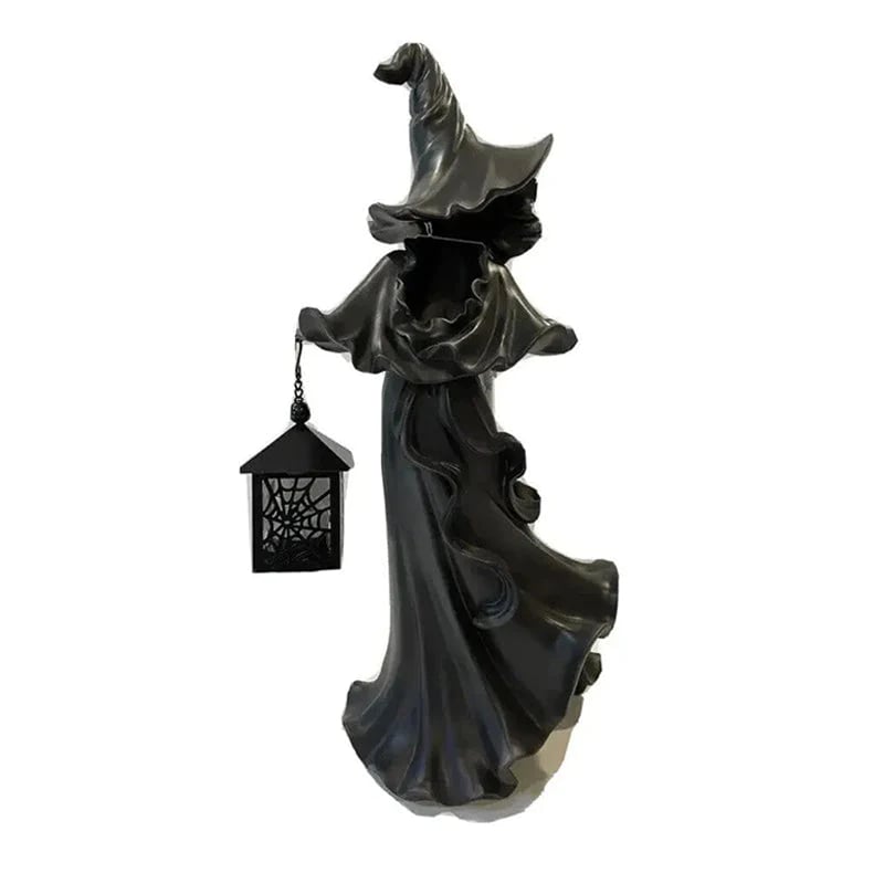🎃Witch With Lantern Decoration👻