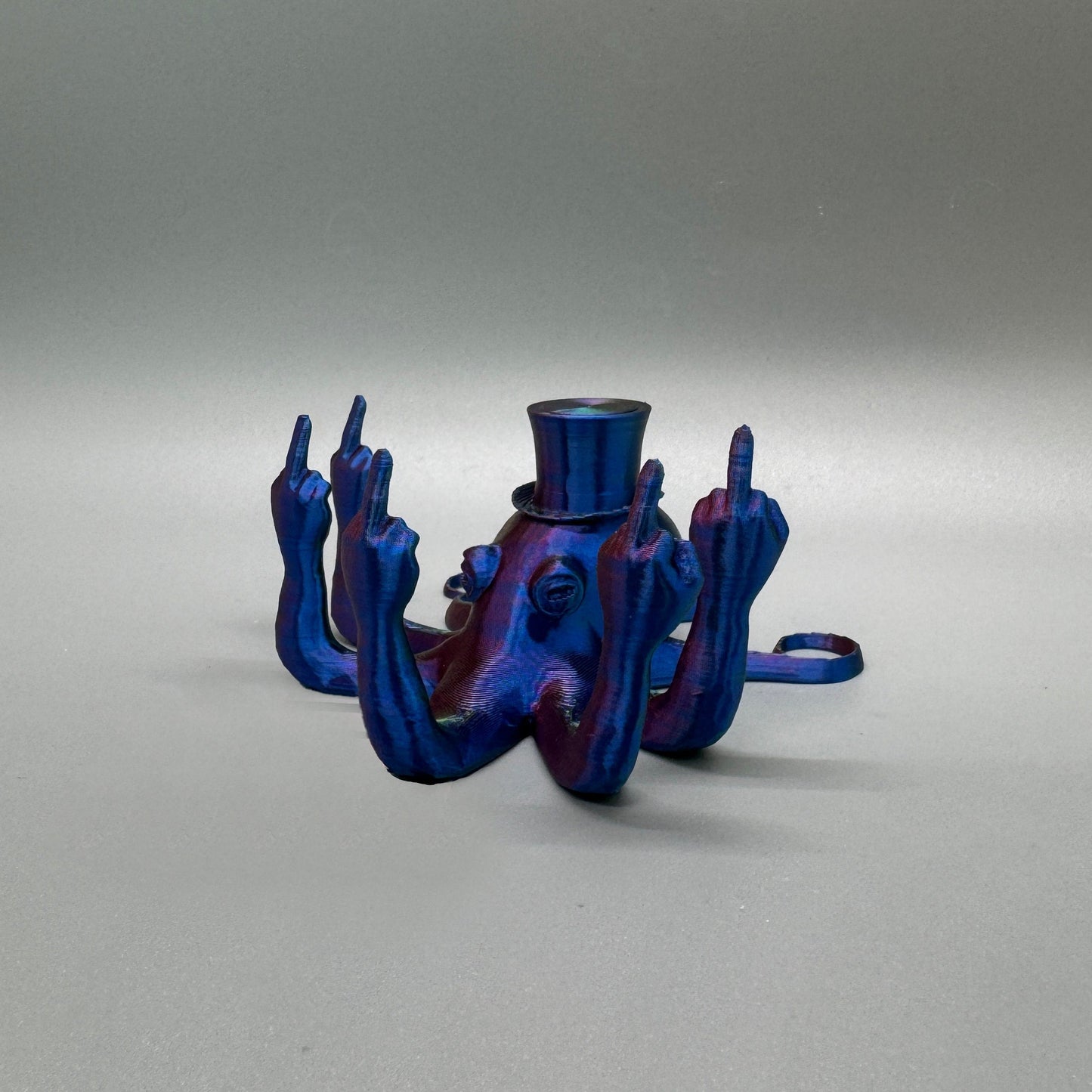 🎩🐙Sir Fucktopus | Middle Finger Octopus🤣