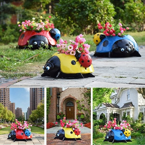 🔥Hot Sale 49% Off - Fun Ladybug Flower Pot🐞