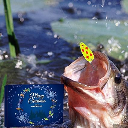 🎅Early Christmas 49%OFF🎅24Pcs Fishing Lures Christmas Advent Calendar