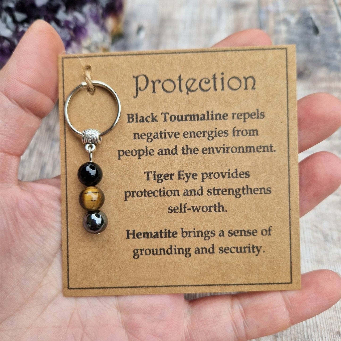 💖Gemstone Keychain Gift