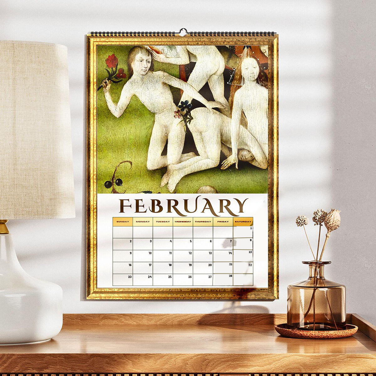 2025 Funny Medieval Calendar