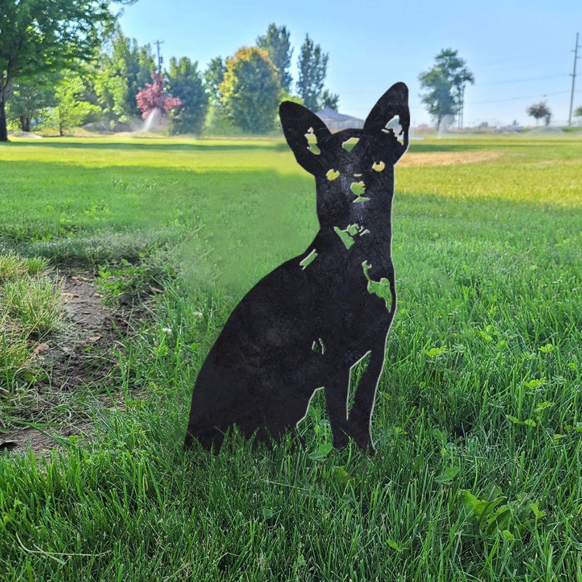 Dog Metal Silhouette (Dog Memorabilia)