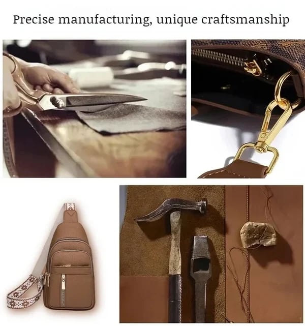 🔥Last Day Sale 49% OFF🏆️Anti-Theft Embroidery Solid Color Crossbody Bag for Daily Travel