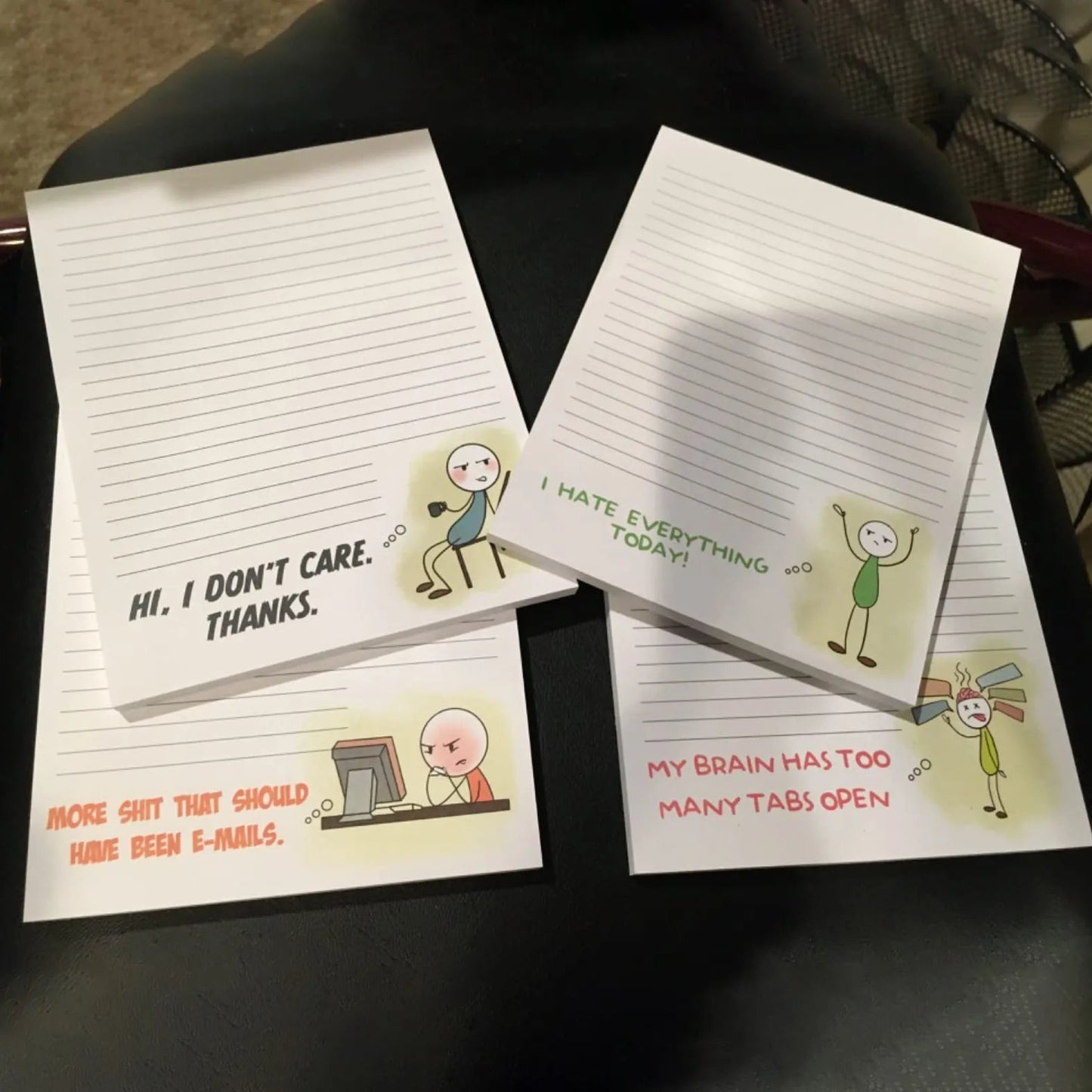 😆To Do List Notepad | Funny Stationery