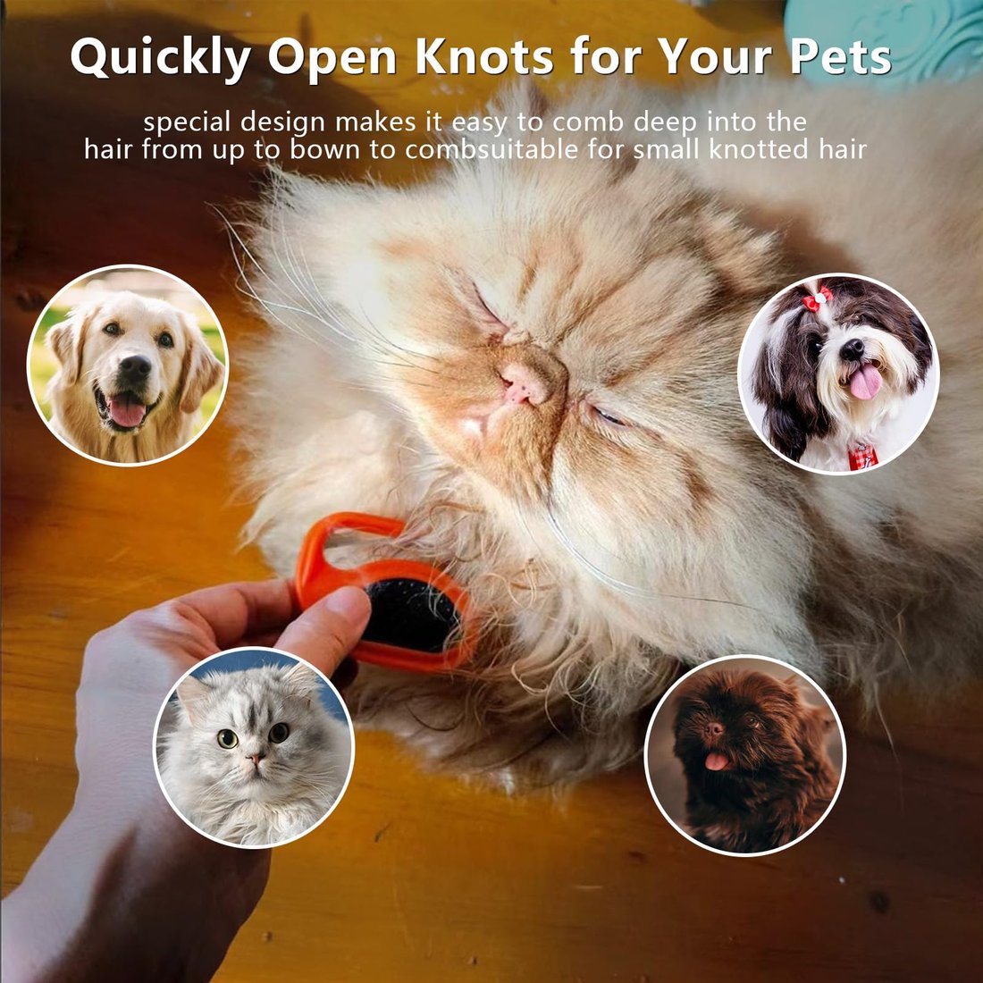Knotting Comb for Pet