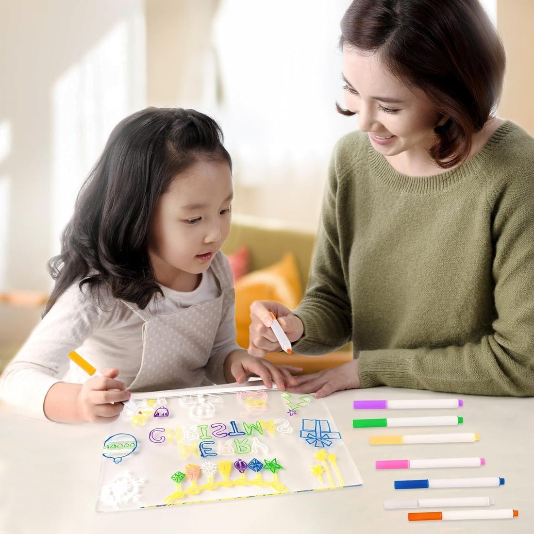 đĽLast Day 49% OFFâ¨Night light Erasable Message Board