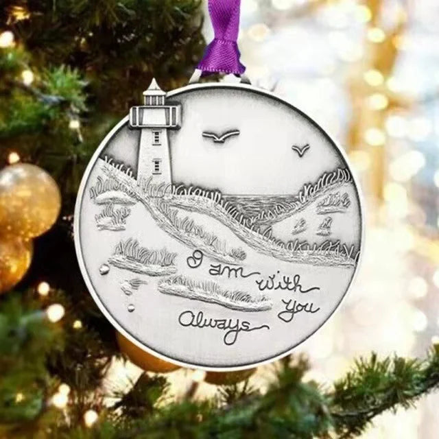 šSolid Pewter Christmas Tree Ornamentš„