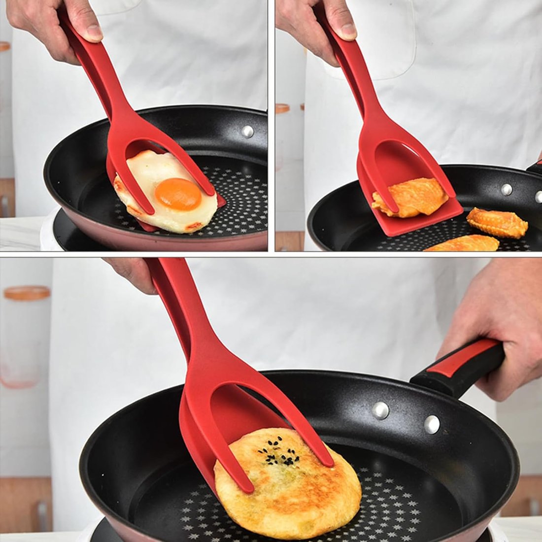 2-In-1 Spatula & Tongs