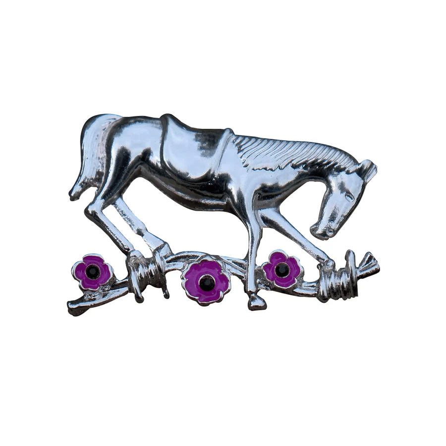 Limited Edition - War Horse Red Poppy Brooch