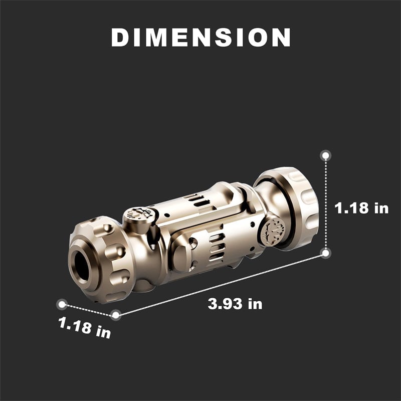 Cool Deformation Ejection Fidget Toy Alloy EDC Fidget Fidget Spinner Creative Stress Relief Toy