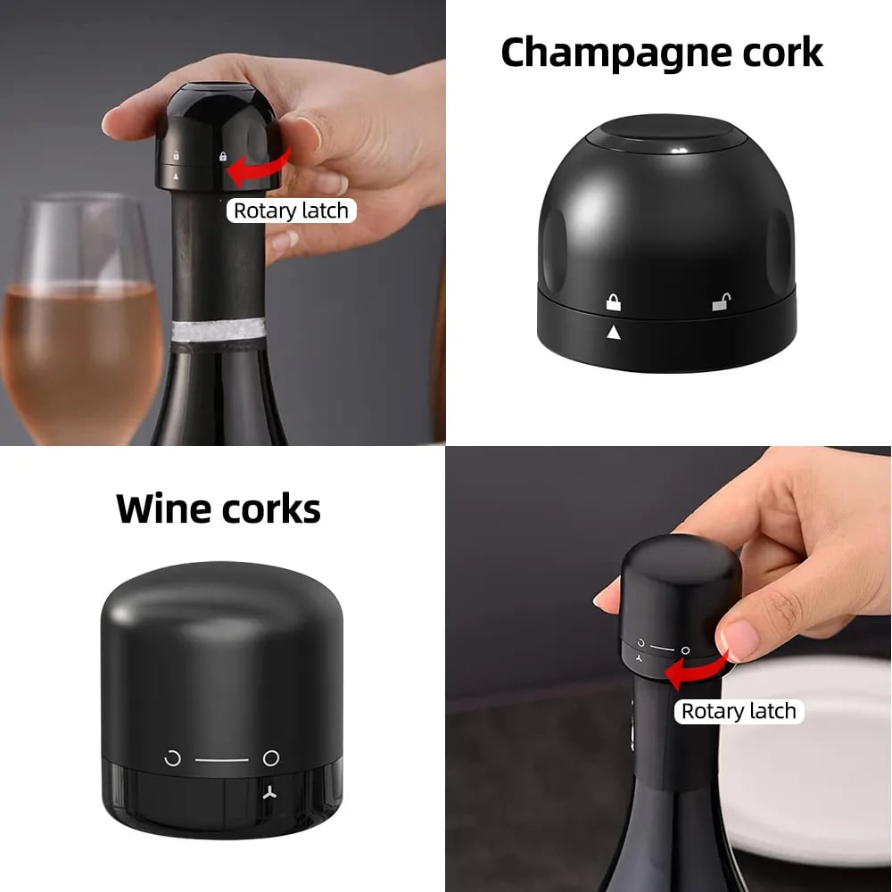 š„š¾Vacuum Red Wine Bottle Cap Stopper