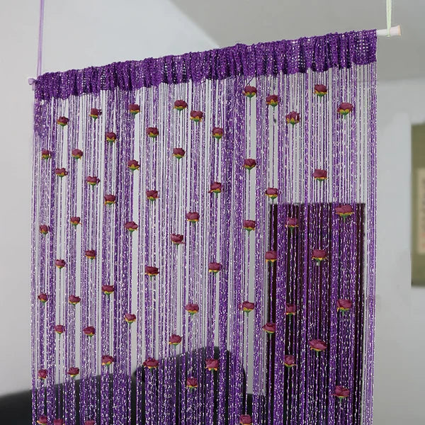 🌹Rose Thread Door Curtain
