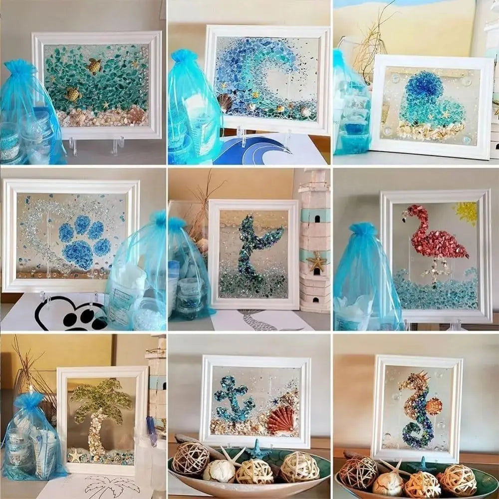 🌊Sea Glass Art Kit