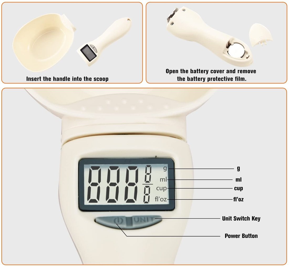 š„Last Day Promotion - 49% OFFšFood Measuring Scoop Scale