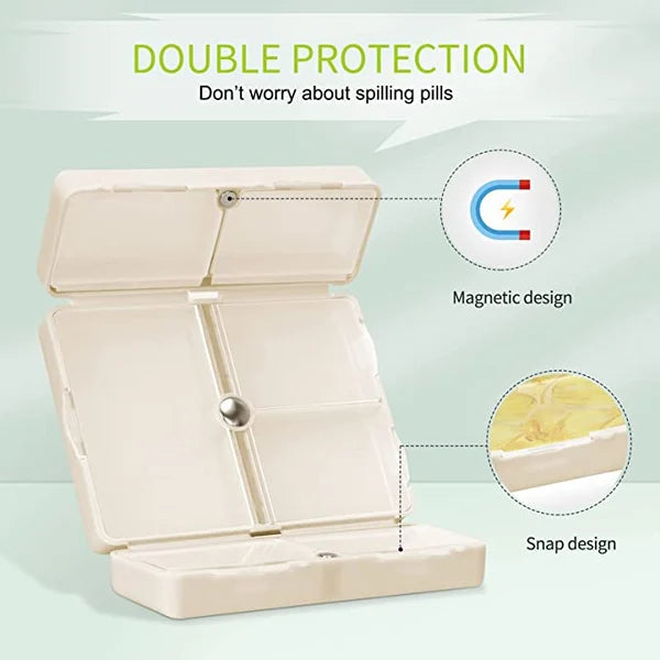 π7 Compartments Portable Pill Case