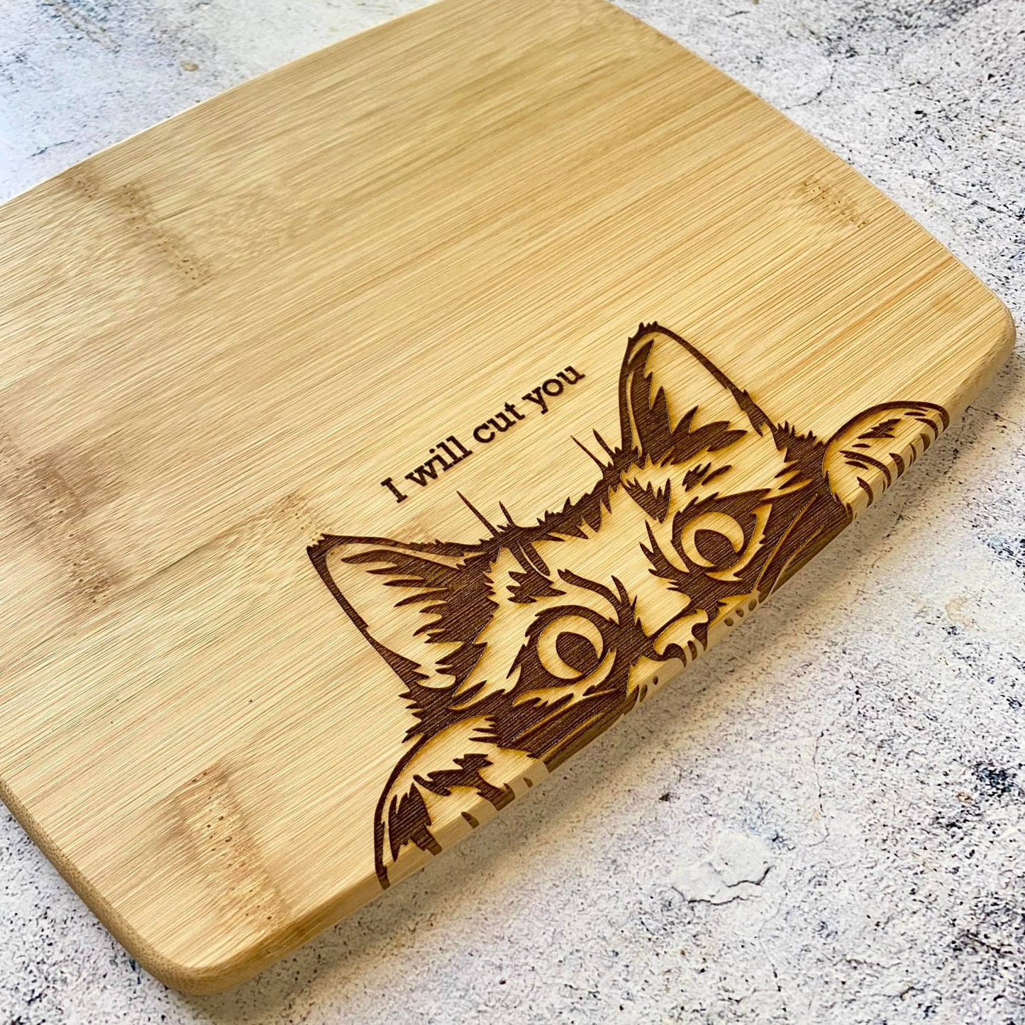 Funny Bamboo Cutting Board