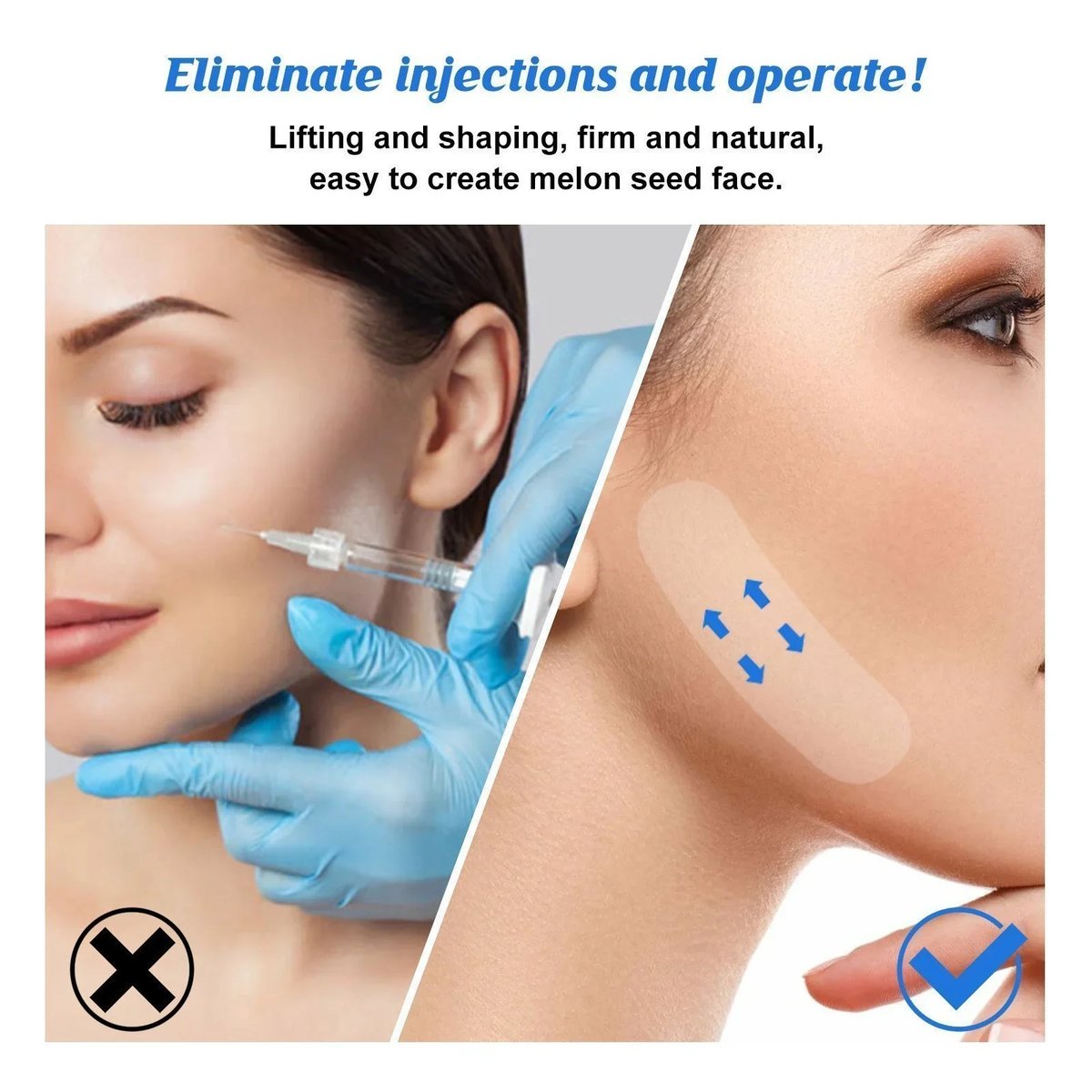 đ„Last Day 70% OFFđ„Invisible Face Lifter TapeâšHas a delicate V face(120pcs)