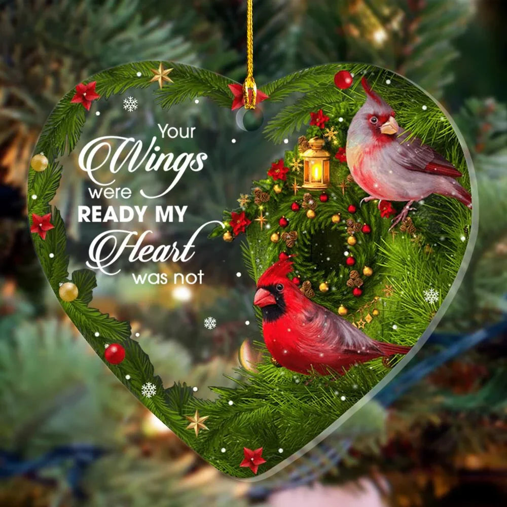 Last Day 75% OFF - I Will Always Be With You Cardinal Memorial Ornament