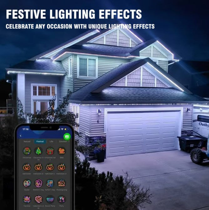 ๐
 Early Christmas 49%OFF ๐
 Smart Rainbow LED Permanent Outdoor Light - Smartlight ๐