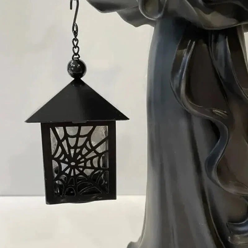 🎃Witch With Lantern Decoration👻