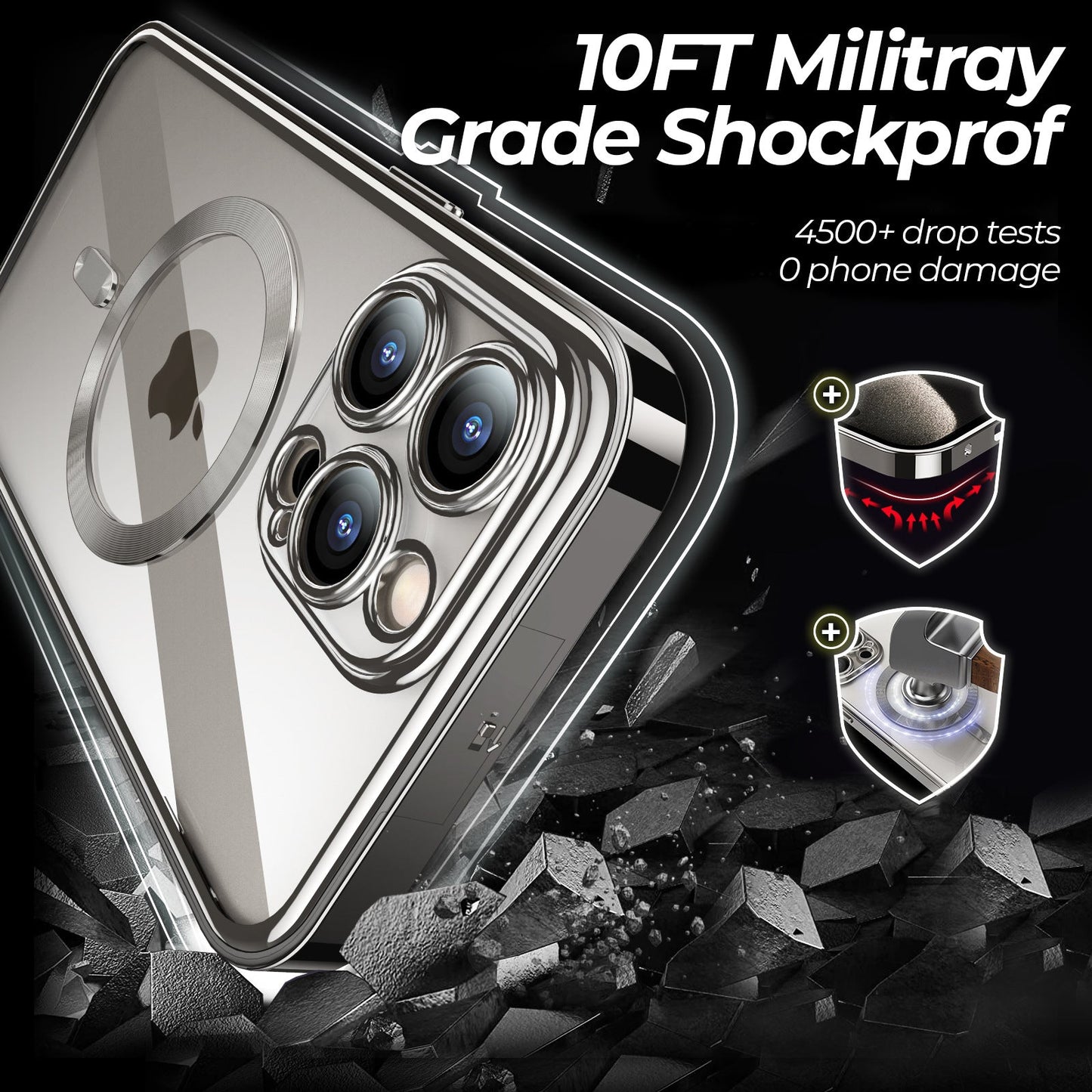 (🔥Last Day Promotion - 40% OFF)🔥📱iPhone Magnetic Privacy Case