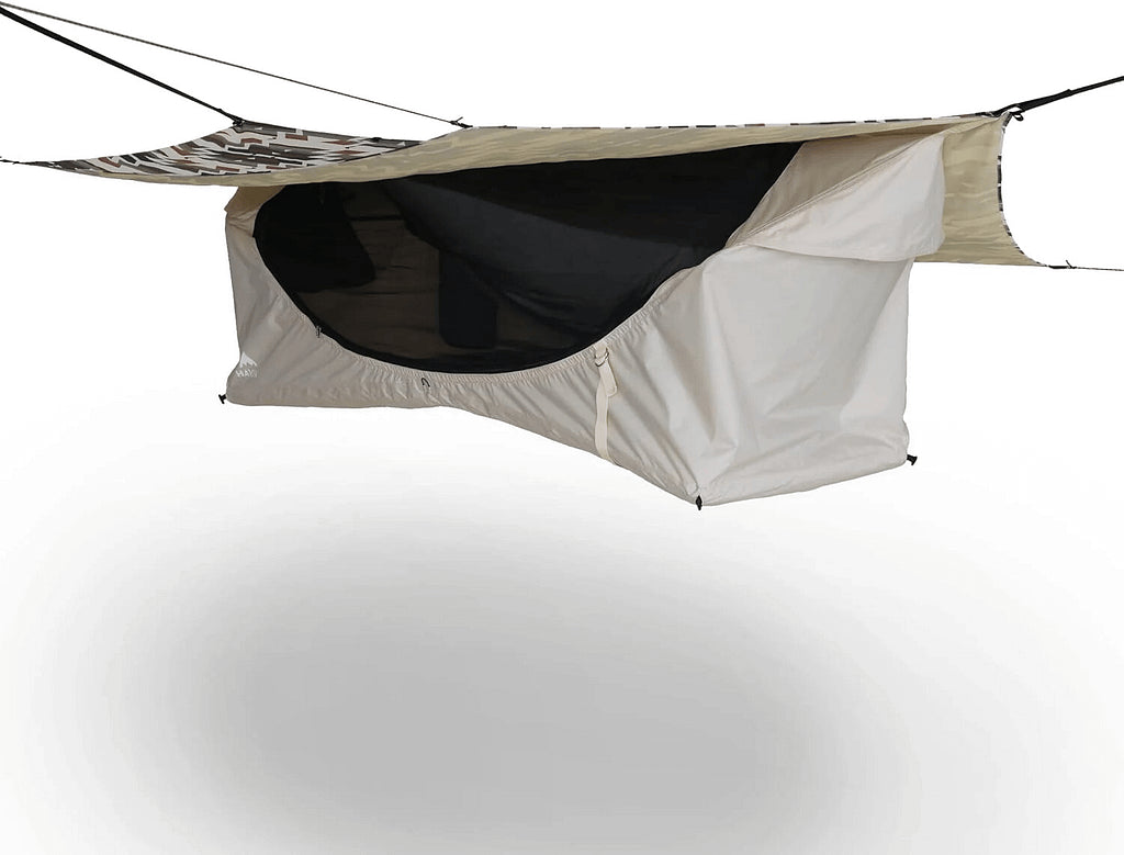 Lay-Flat Tent Waterproof, Bug Net|FREE Pad + Rainfly & free shipping