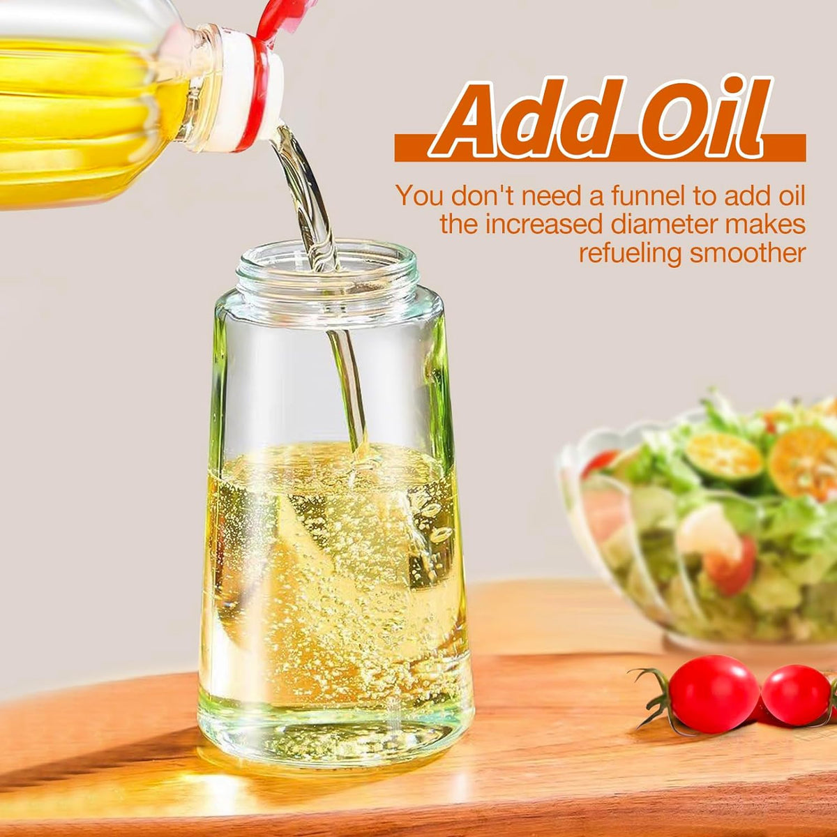 2-in-1 Oil Sprayer Bottle