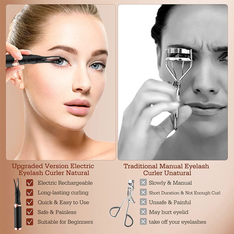 🔥Last Day 49% Off🔥Electric Eyelash Curler for Instant Glam ✨ Blink & Dazzle! 👁️