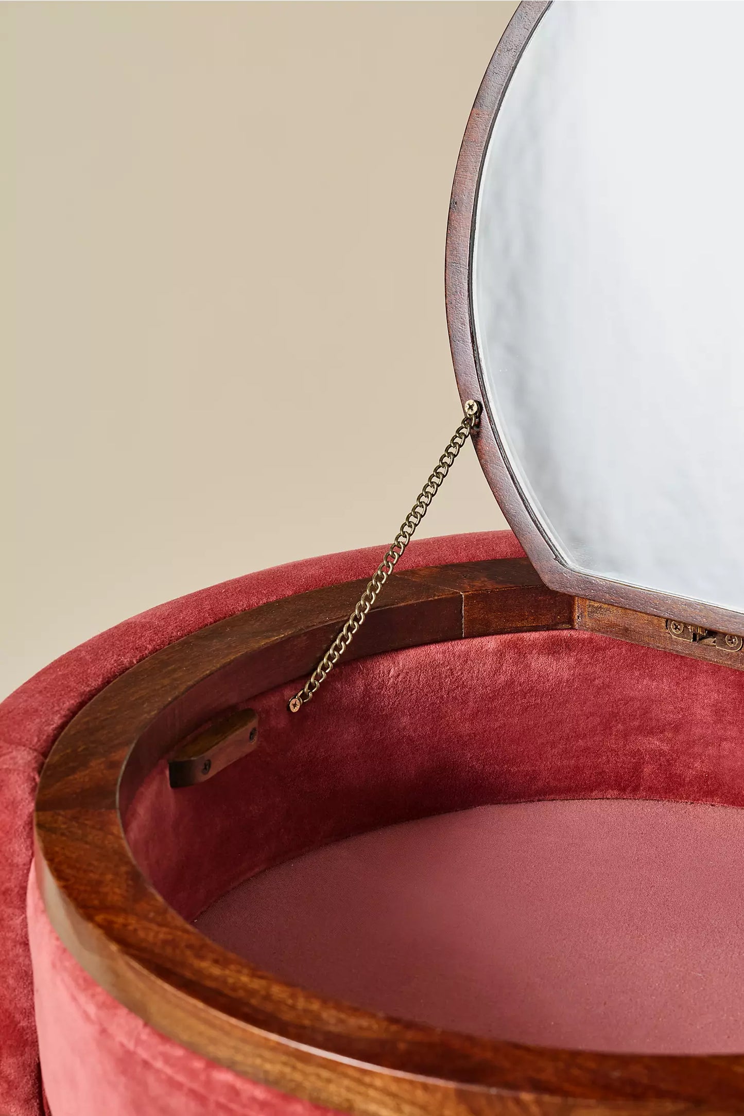 Mirror Vanity & Stool Set