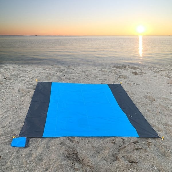 🏆LAST DAY 49% OFF🤽♂️Sandproof Beach Blanket Lightweight👨👩👧👦