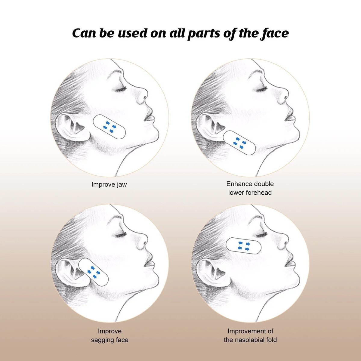 đ„Last Day 70% OFFđ„Invisible Face Lifter TapeâšHas a delicate V face(120pcs)
