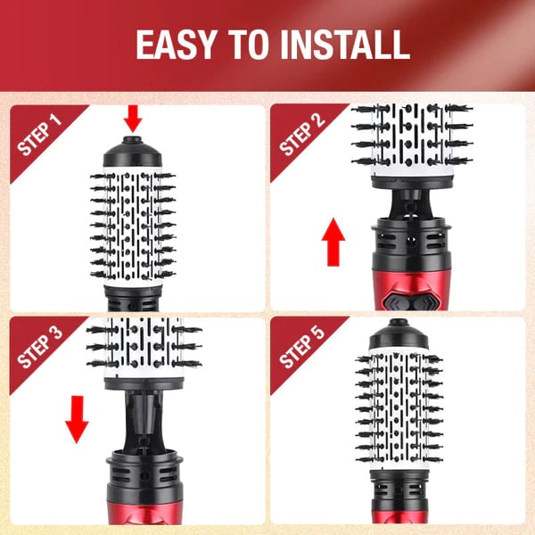 🎉Hot Sale 49% OFF🎁 3-in-1 Hot Air Styler and Rotating Hair Dryer for Dry hair, curl hair, straighten hair